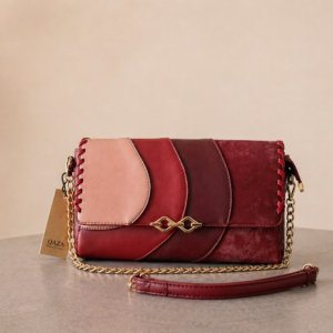 QAZA Geometric Chain Bag