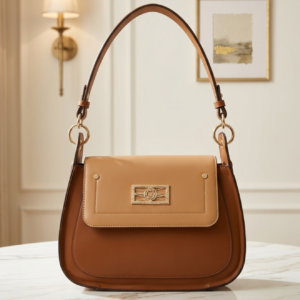 Lasvenis Crescent Top Handle Bag
