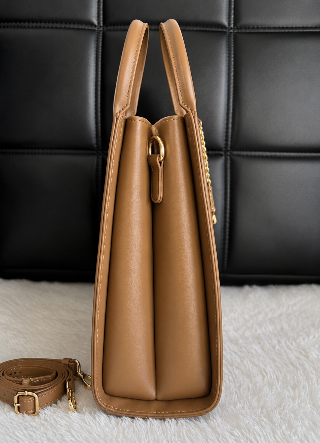 Lasvenis Camel Étoile Tote - Image 3