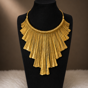 Regal Brass Spike Choker