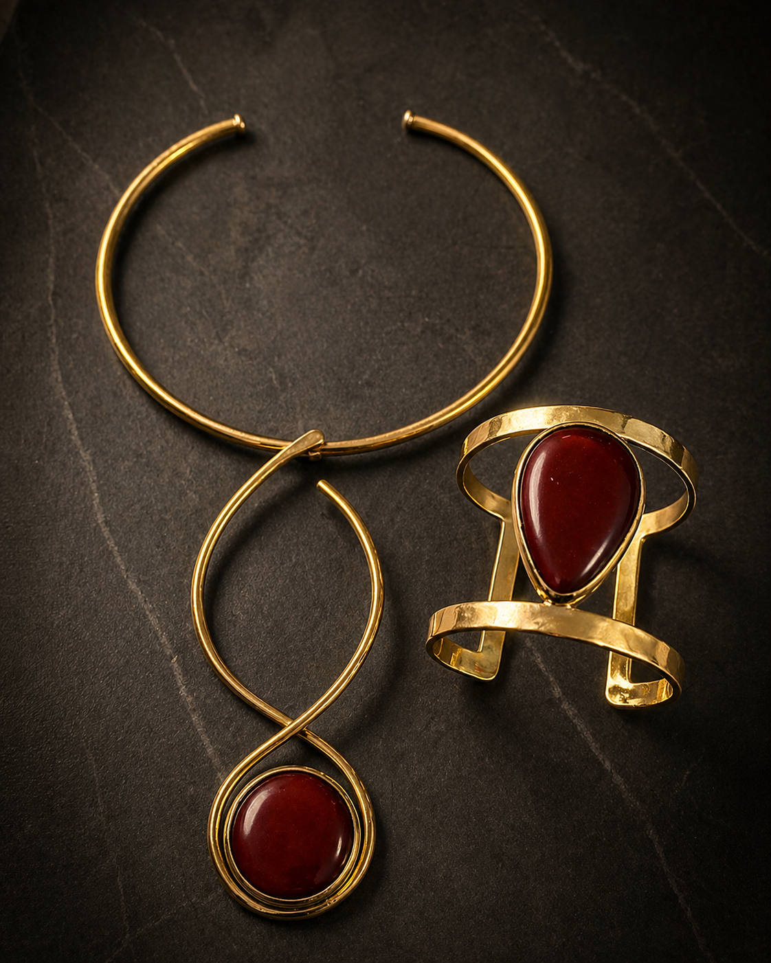 AurSaré Scarlet Choker - Image 4