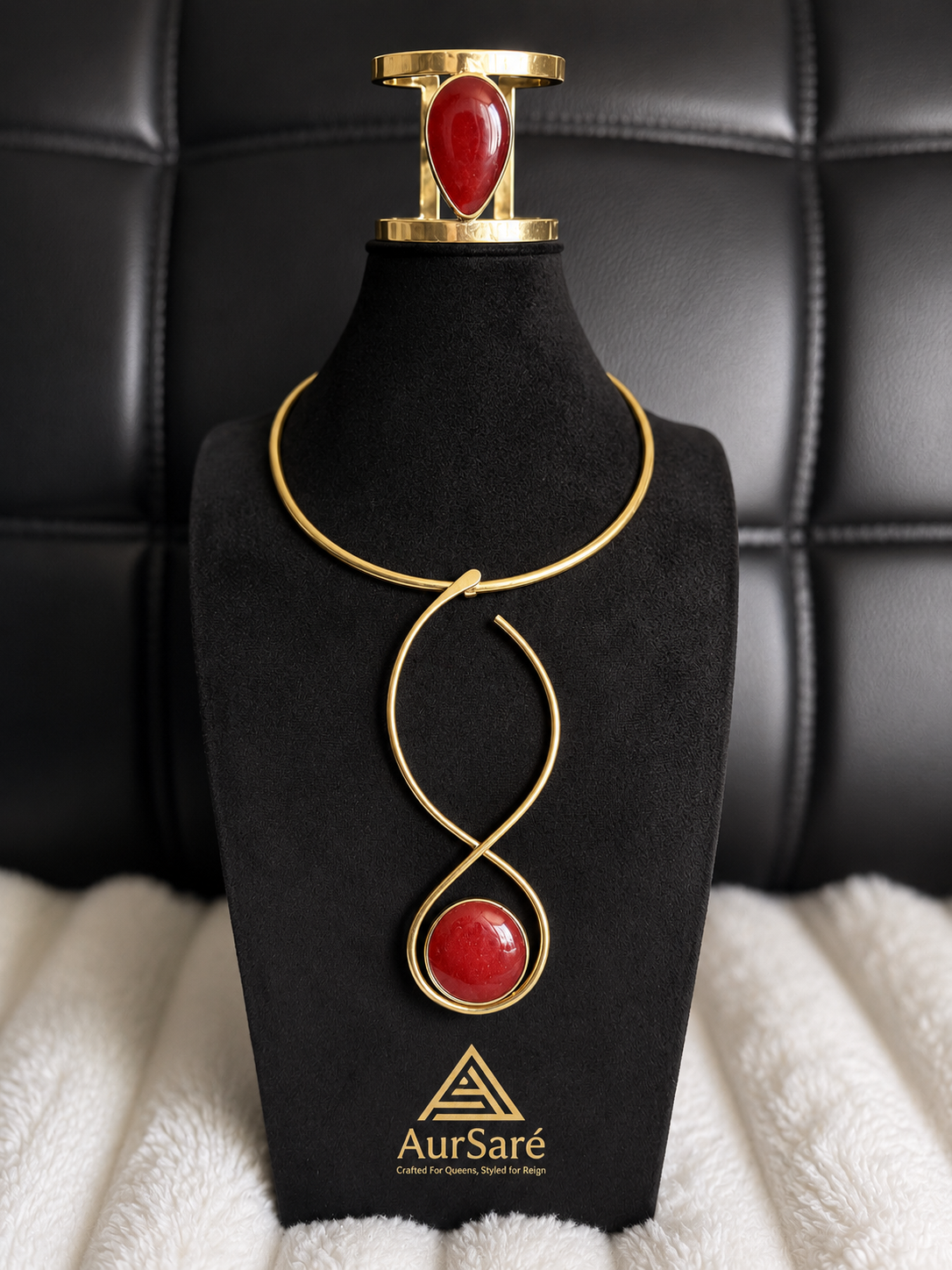 AurSaré Scarlet Choker - Image 3