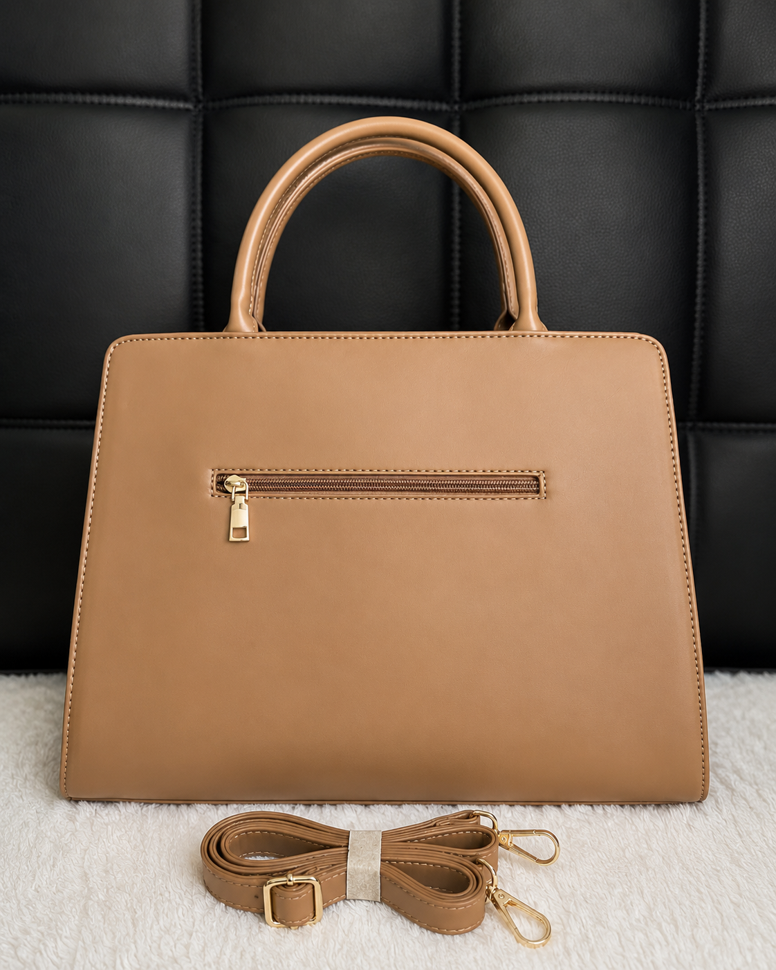 Lasvenis Camel Étoile Tote - Image 4