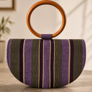 The purple Òkè Heritage Bag